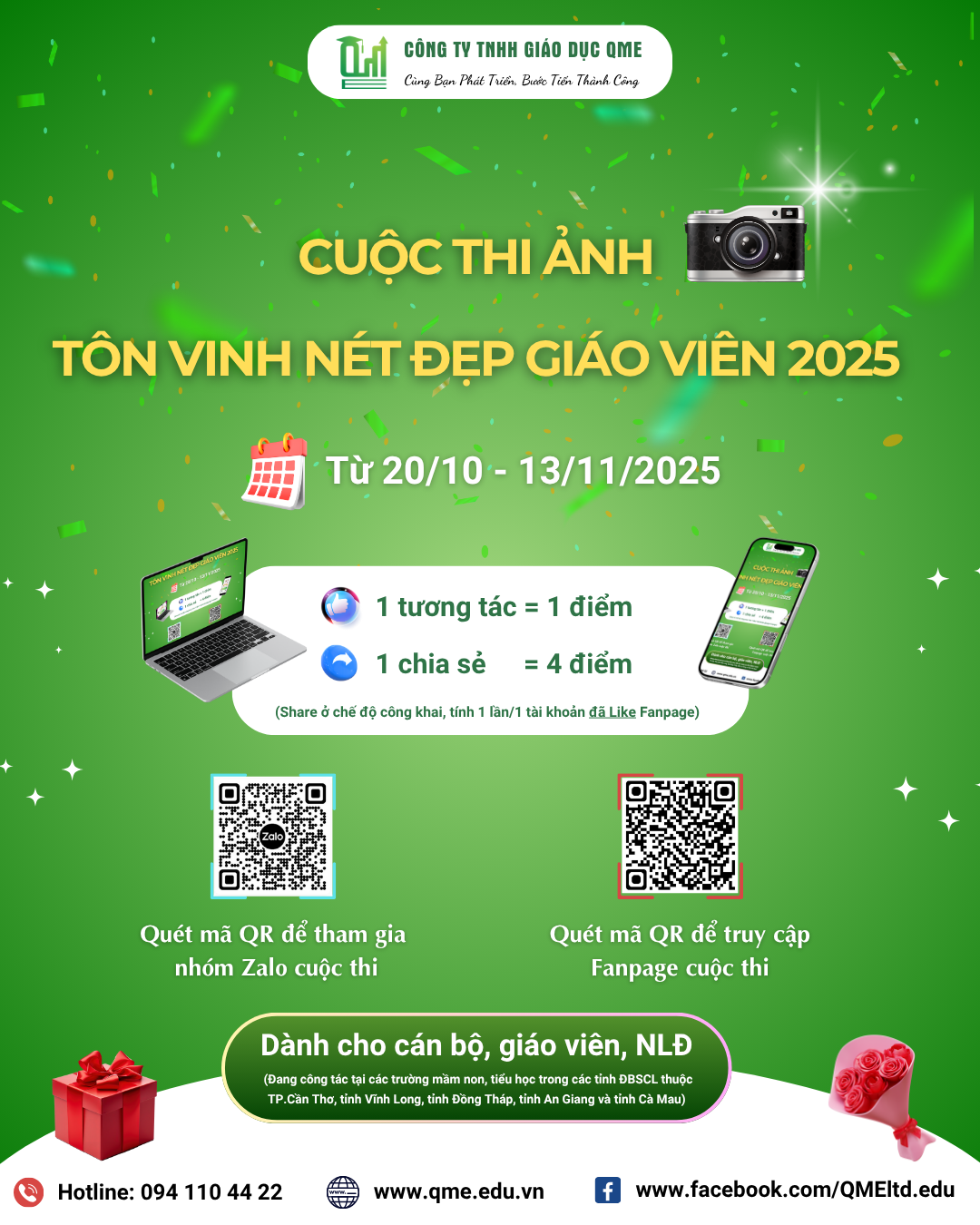 🌸 Cuộc thi ảnh “Tôn vinh Nét đẹp Giáo viên năm 2025