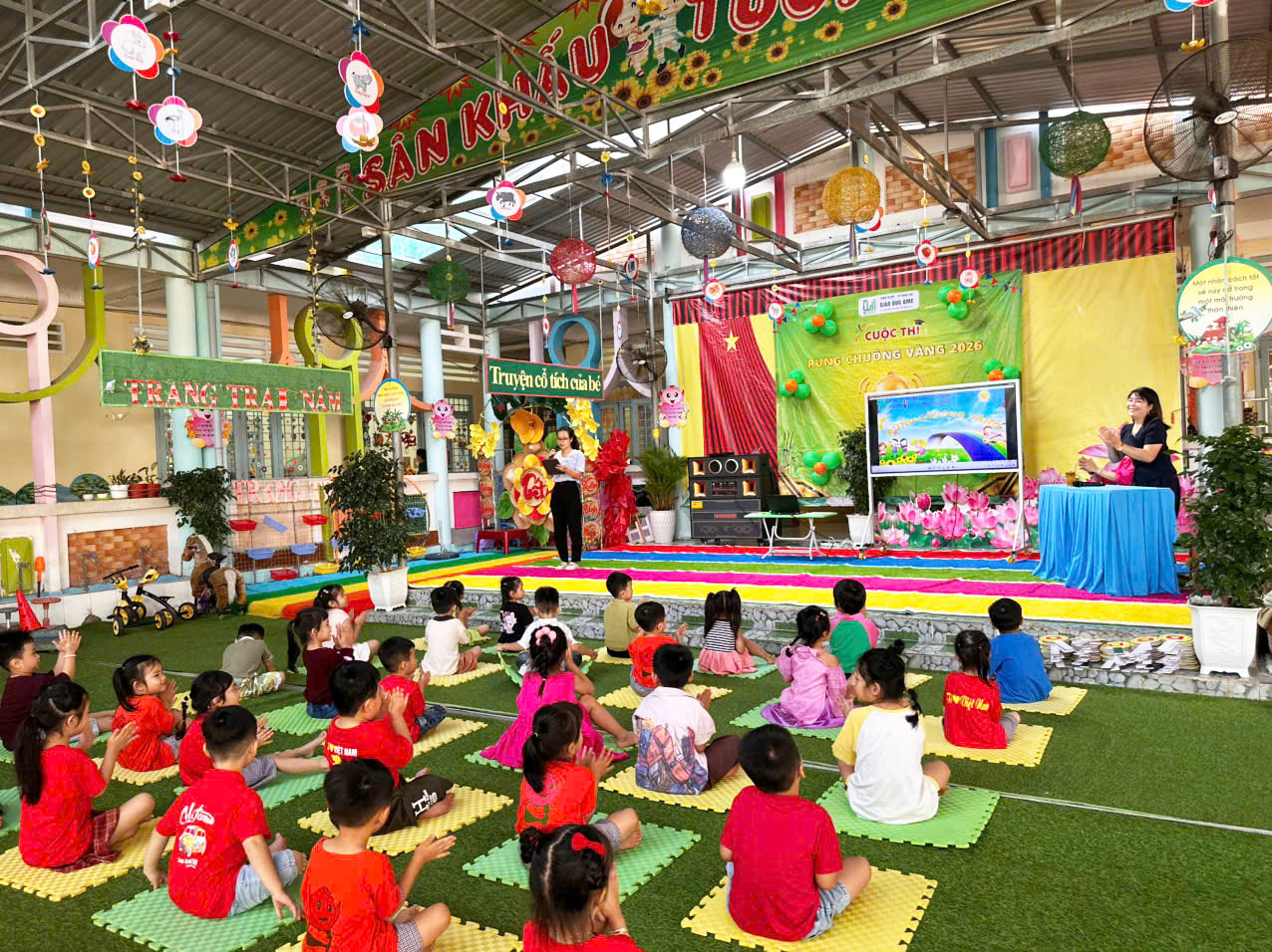 Trường Mầm non An Lộc tổ chức thành công cuộc thi “Rung Chuông Vàng 2026”